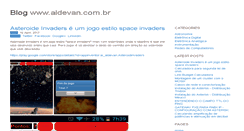Desktop Screenshot of aldevan.com.br